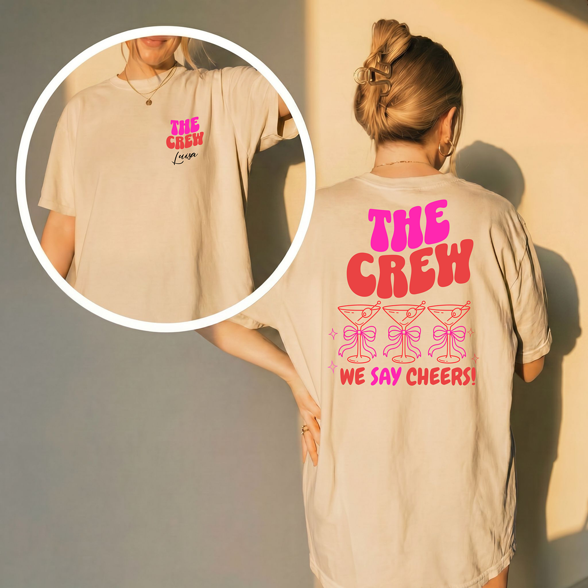 The Bride / The Crew – Euer JGA Partnerlook - JGA Shirt