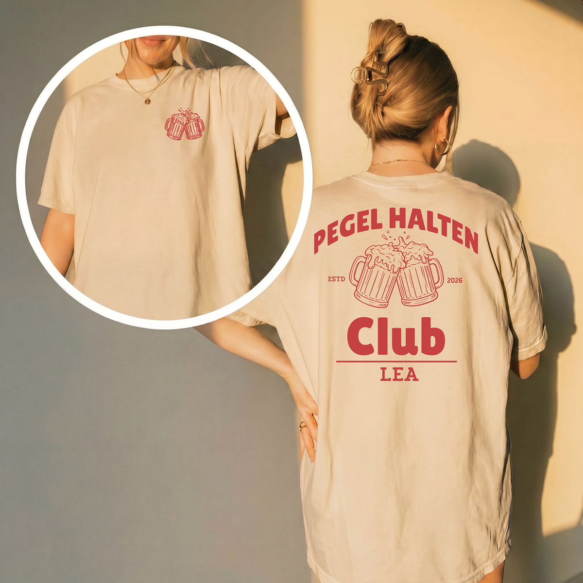Pegel Halten Club - Gruppenshirt für Mädels - & Männertrips