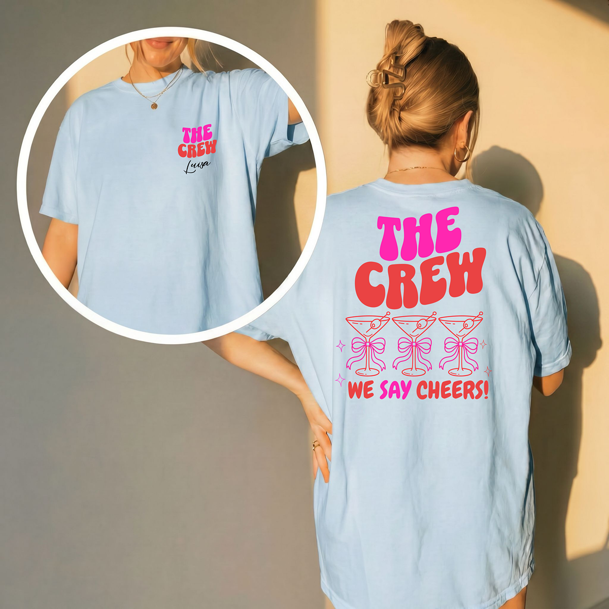 The Bride / The Crew – Euer JGA Partnerlook - JGA Shirt