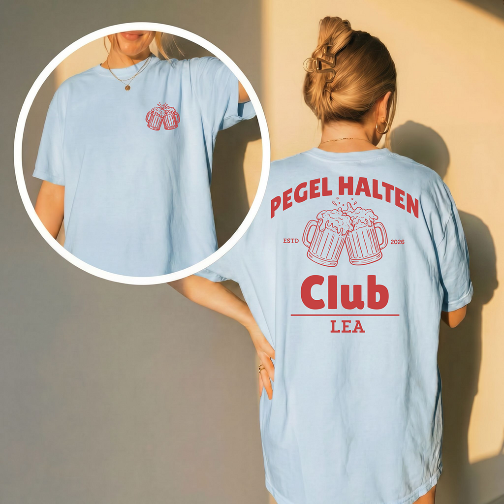 Pegel Halten Club - Gruppenshirt für Mädels - & Männertrips