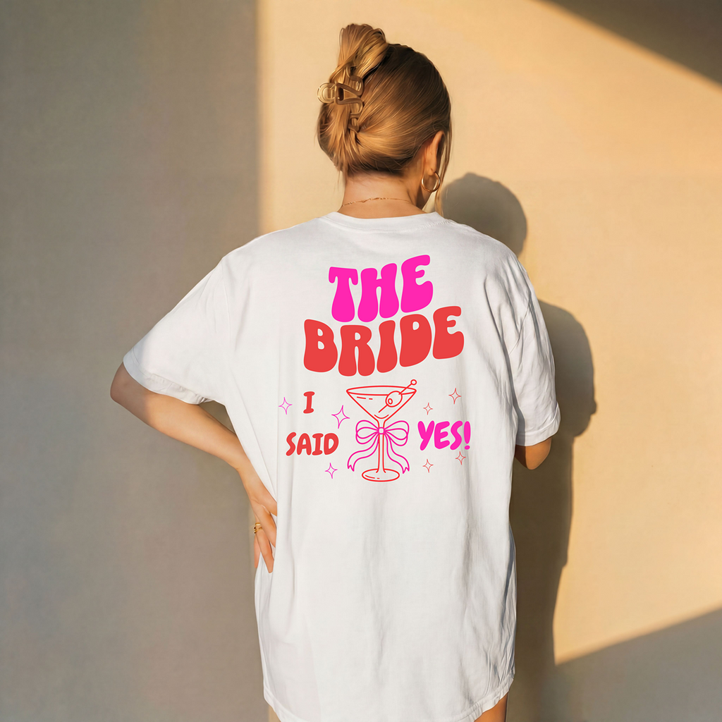 The Bride / The Crew – Euer JGA Partnerlook - JGA Shirt