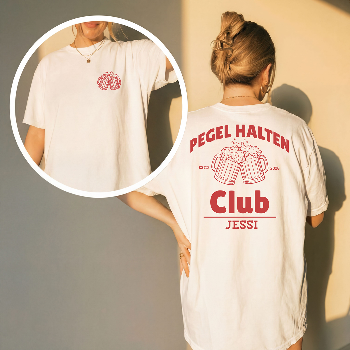 Pegel Halten Club - Gruppenshirt für Mädels - & Männertrips
