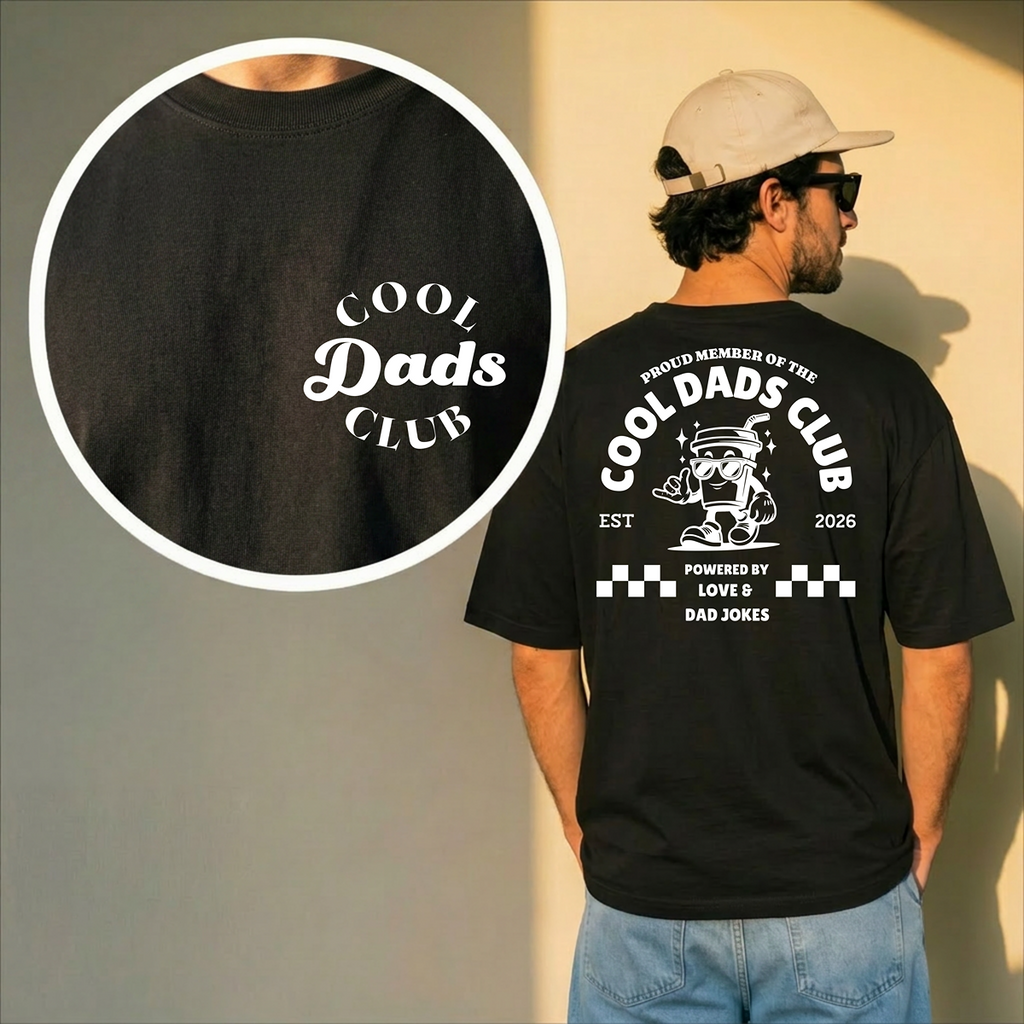 Cool Dads Club T-Shirt | Das personalisierte Papa-Shirt