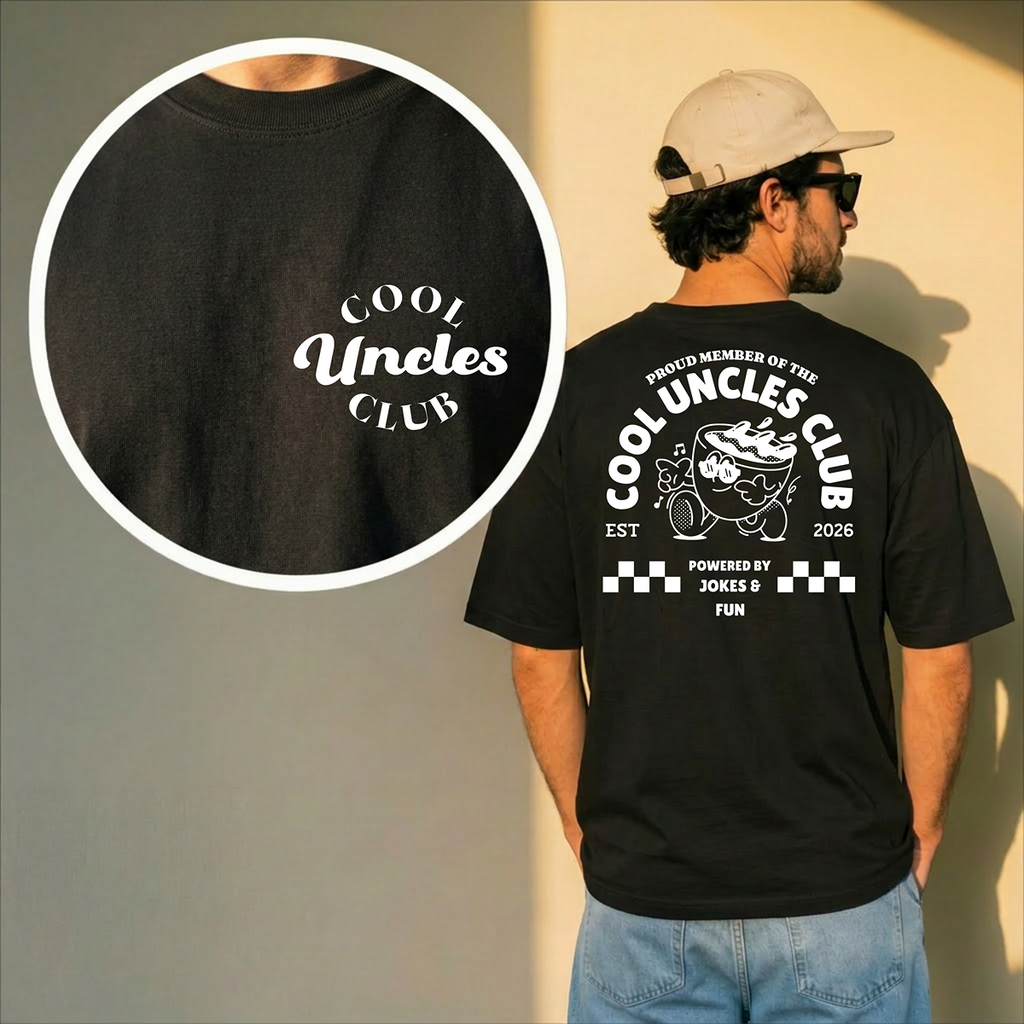 Cool Uncles Club T-Shirt | Das personalisierte Onkel-Shirt