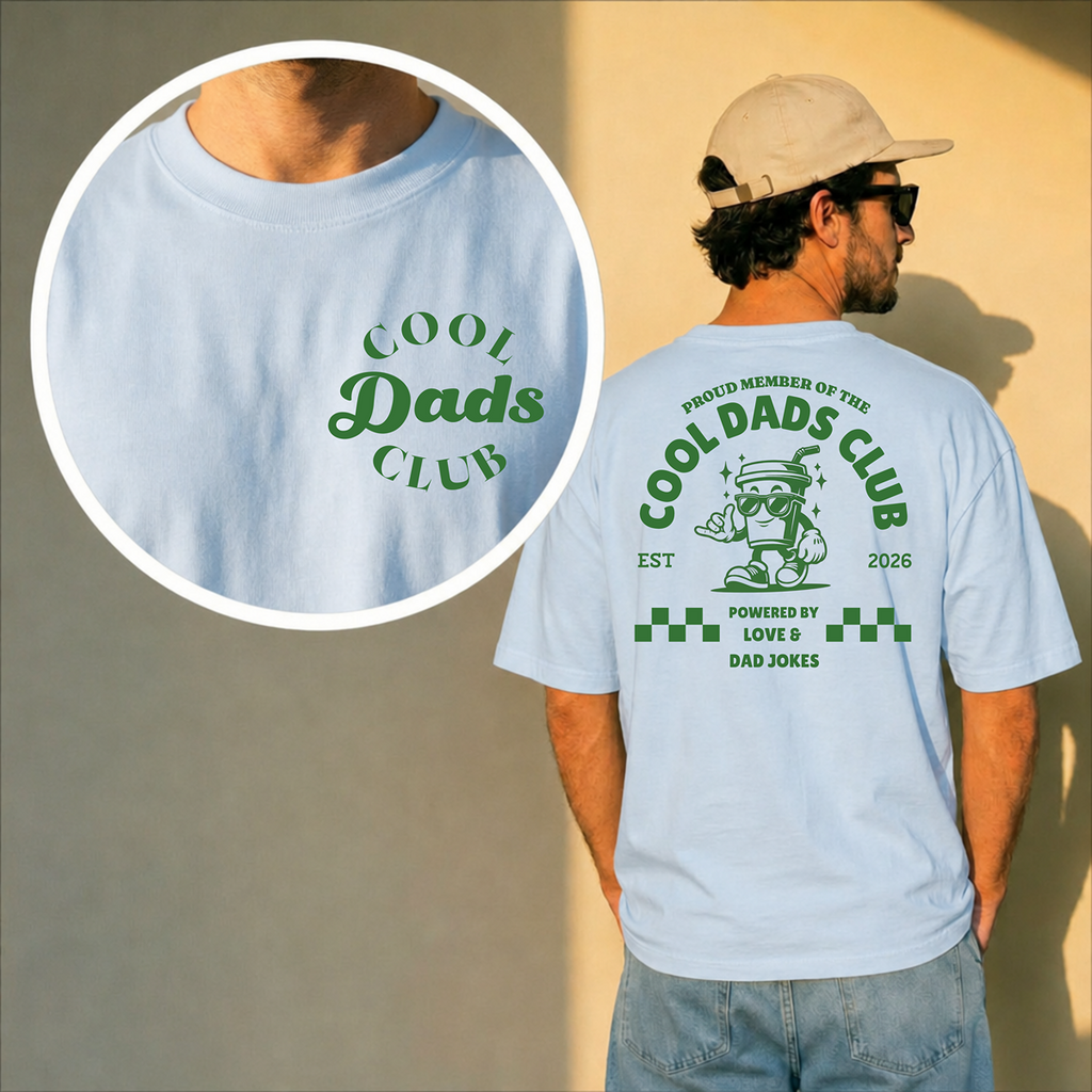 Cool Dads Club T-Shirt | Das personalisierte Papa-Shirt