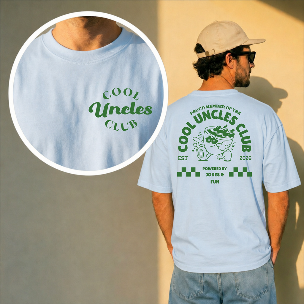 Cool Uncles Club T-Shirt | Das personalisierte Onkel-Shirt