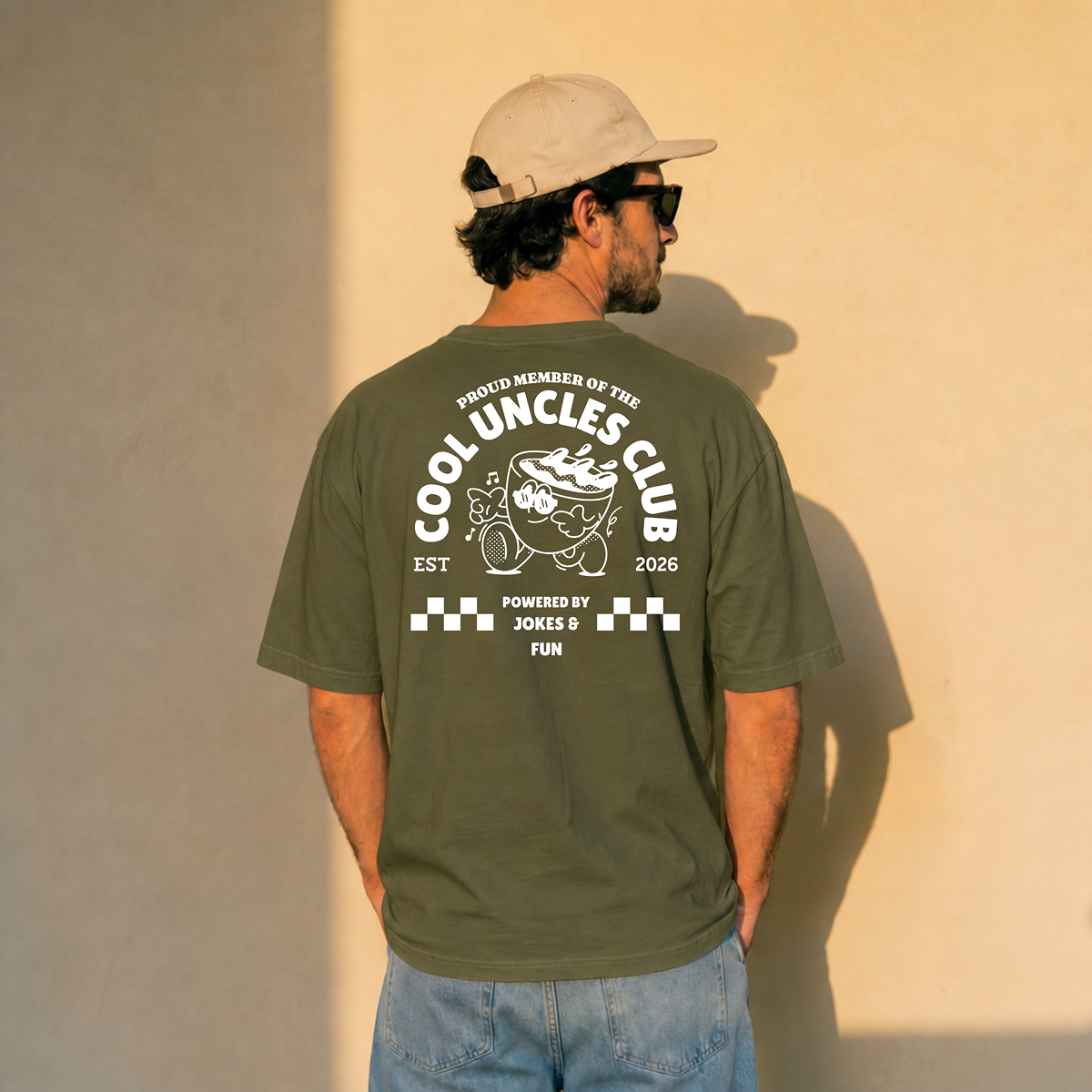Cool Uncles Club T-Shirt | Das personalisierte Onkel-Shirt