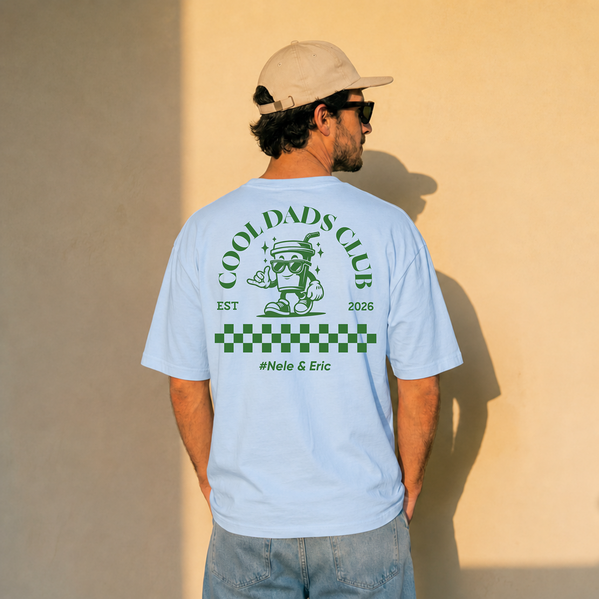 Cool Dads Club T-Shirt | Name & Datum Personalisierbar