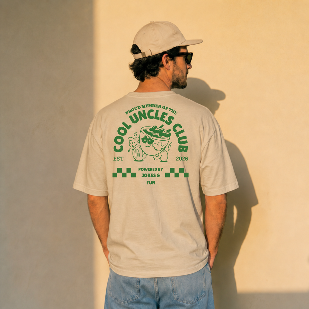 Cool Uncles Club T-Shirt | Das personalisierte Onkel-Shirt