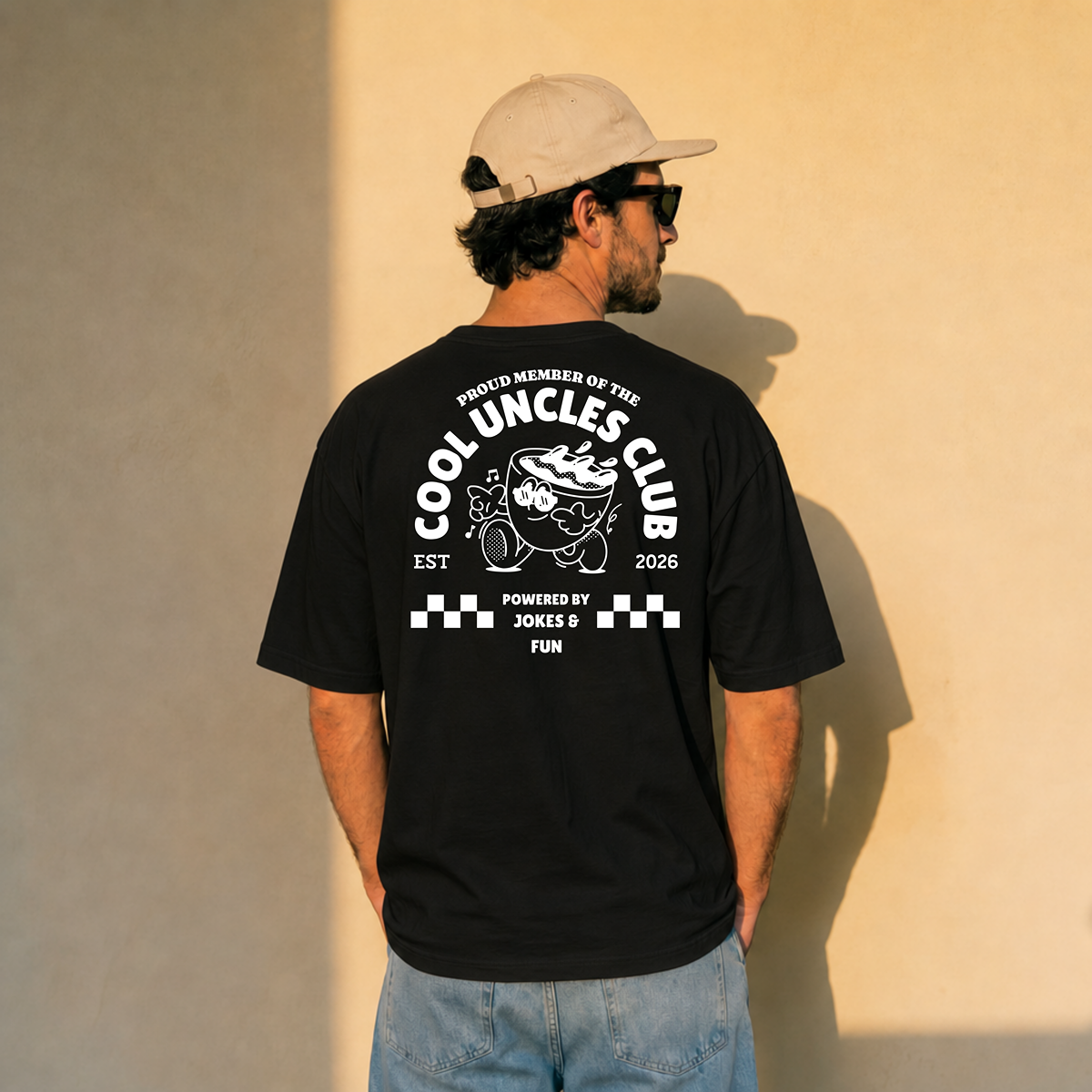 Cool Uncles Club T-Shirt | Das personalisierte Onkel-Shirt